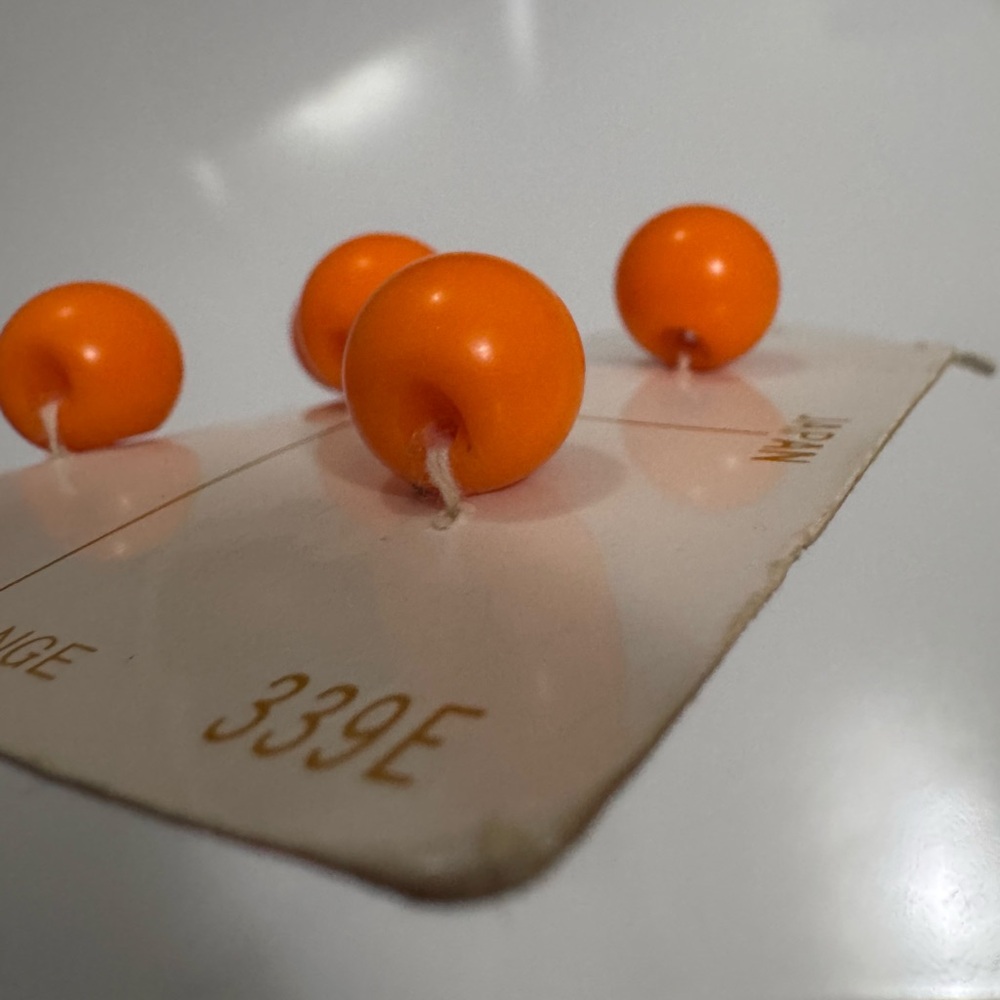 Button Sets: Orange